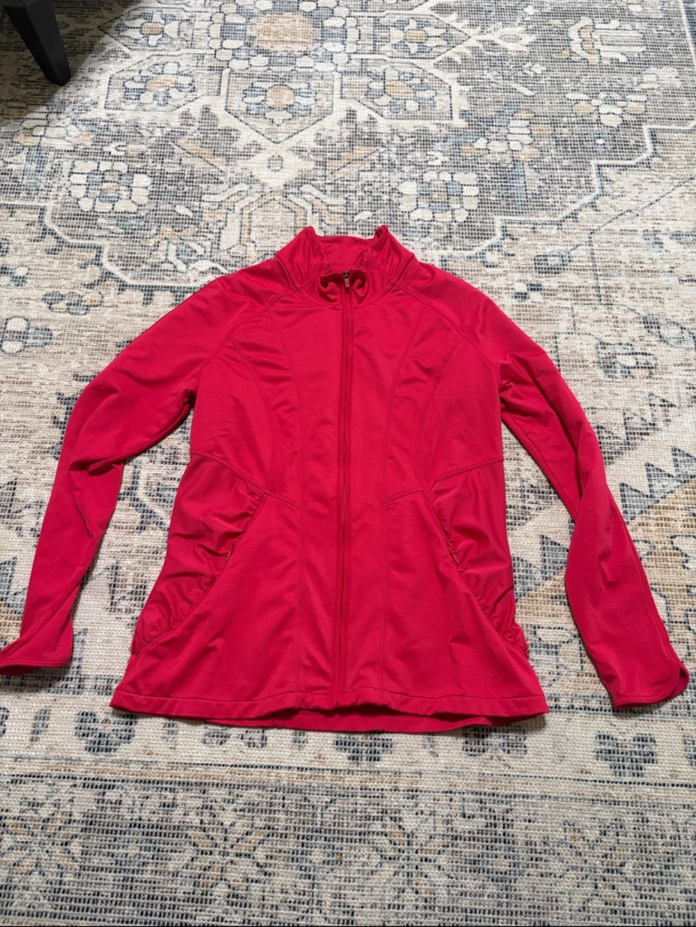 Athleta zip front jacket. Size L